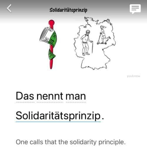 A review of FluentU's German content