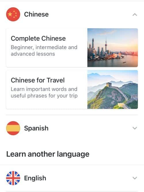 Busuu Chinese course review