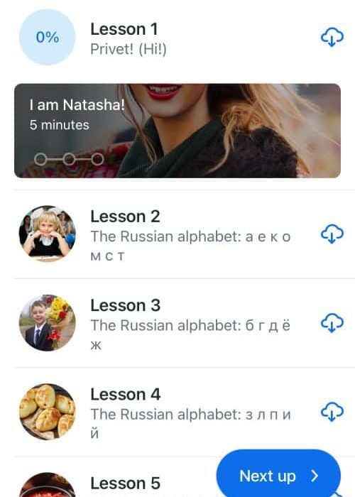 Busuu Russian course review