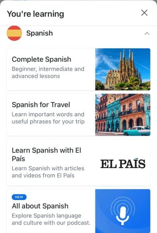 Busuu Spanish course review