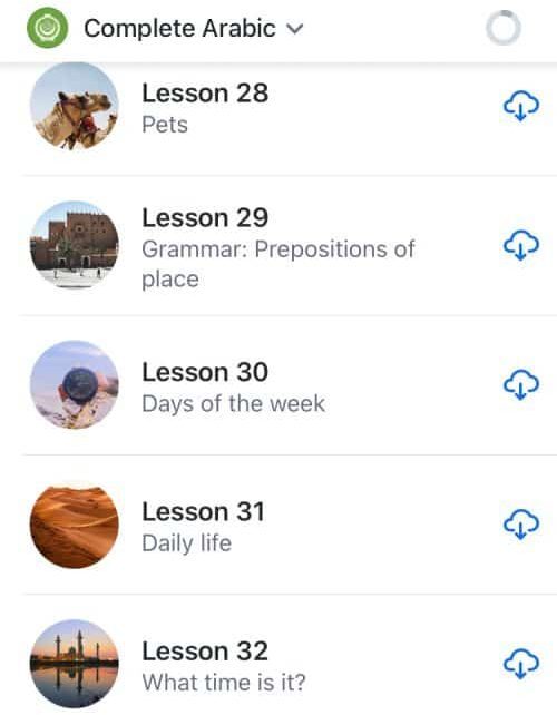 Busuu Arabic course review