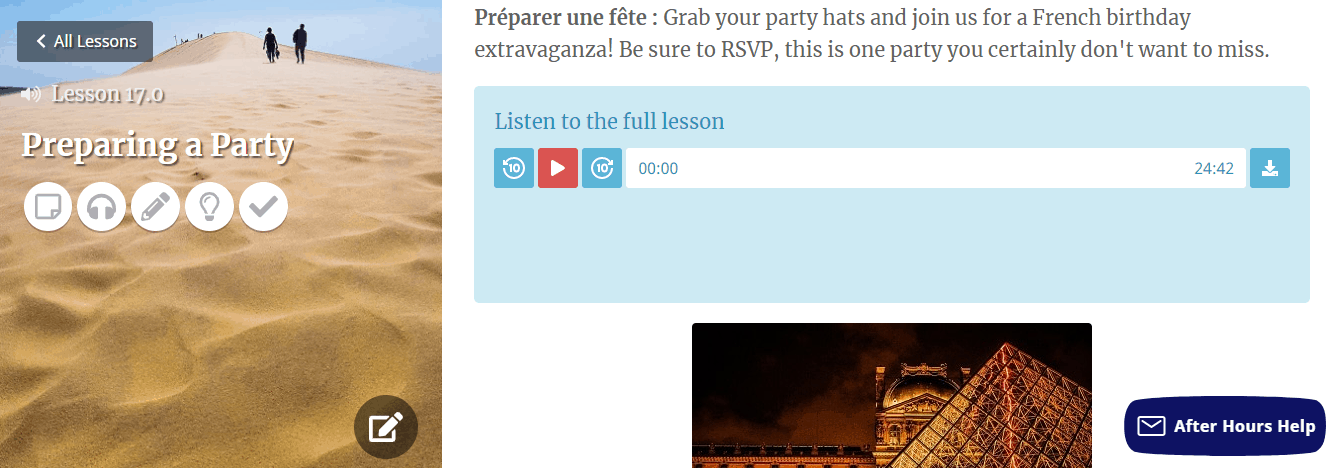 Rocket Languages French Review Screenshot