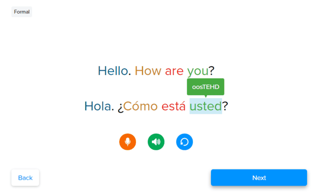 Mango Languages Pronunciation Helper
