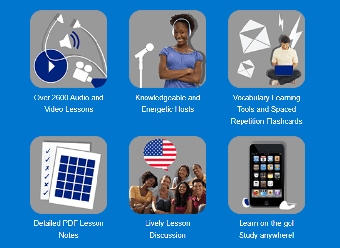 englishclass101 overall options