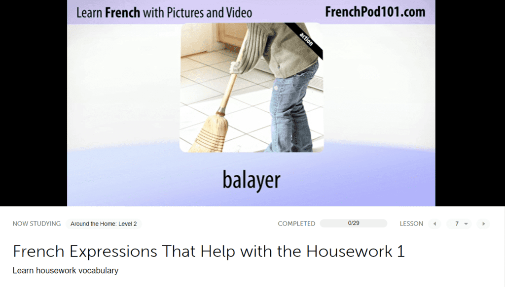 frenchpod101 lessons