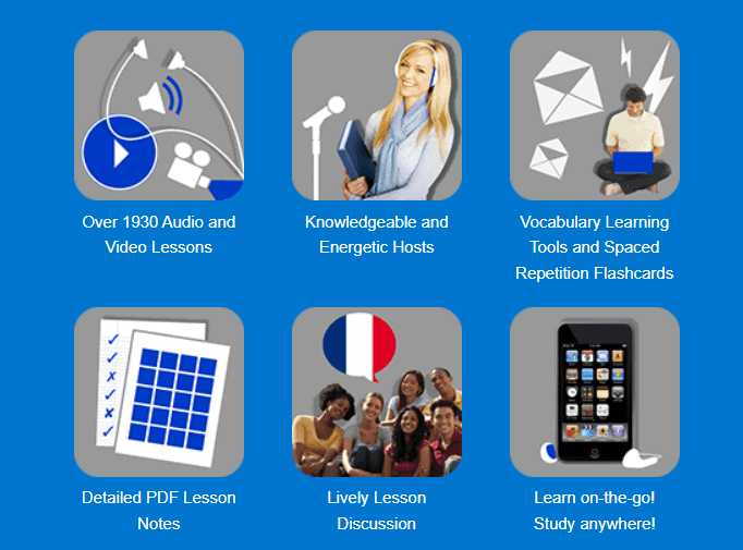 frenchpod101 options