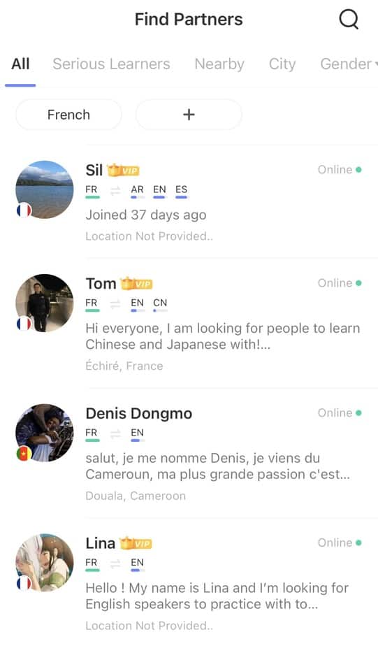 hellotalk learning partners