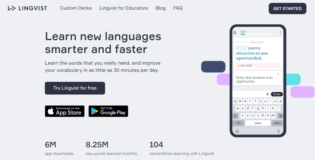 lingvist home