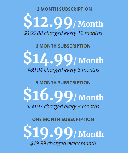 lingualift price table