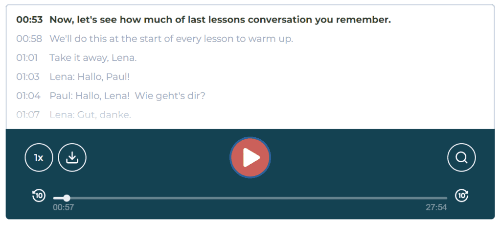 rocket german beginner