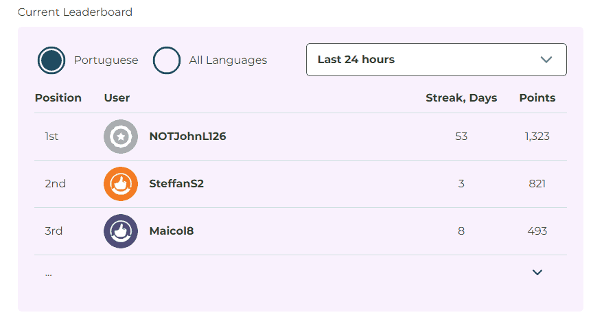 rocket portuguese routine