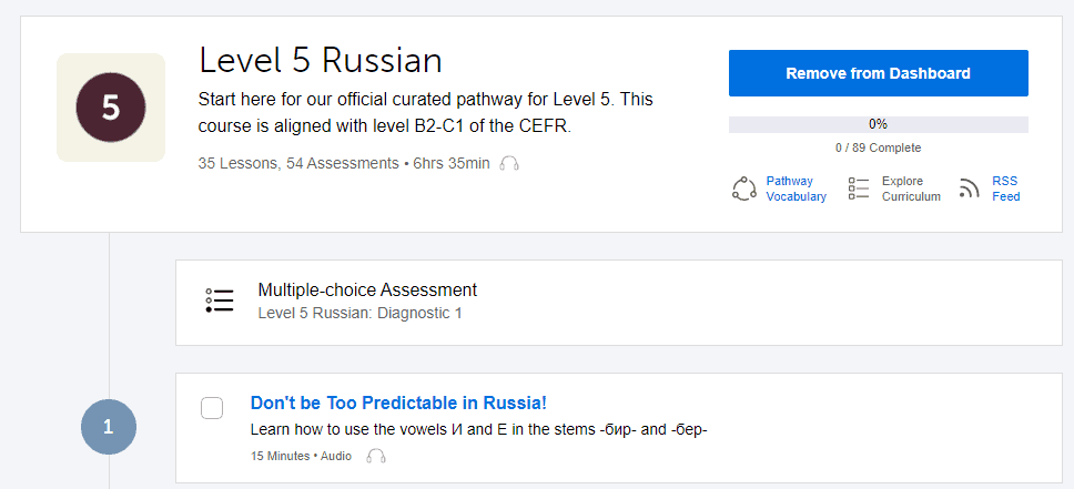 russianpod101 advanced