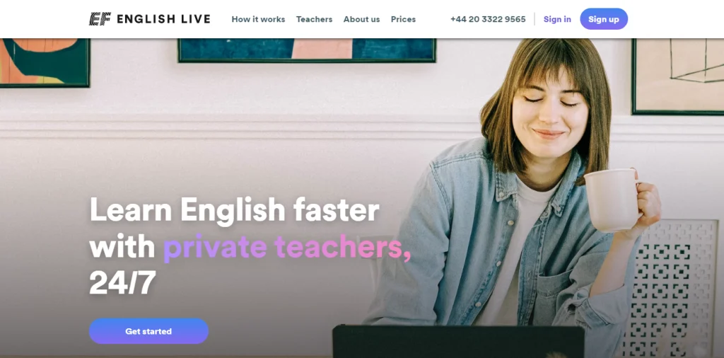 ef english live