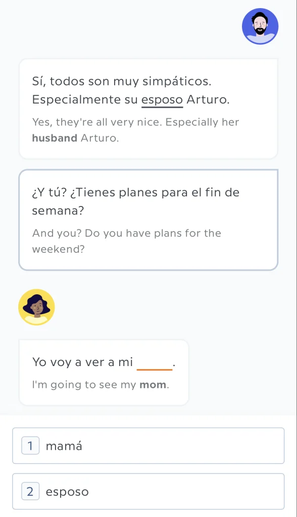 babbel spanish course