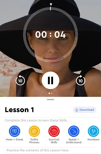 Pimsleur Italian lesson